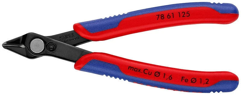 Elektroniķu asknaibles Super Knips 125mm 7861125 KNIPEX