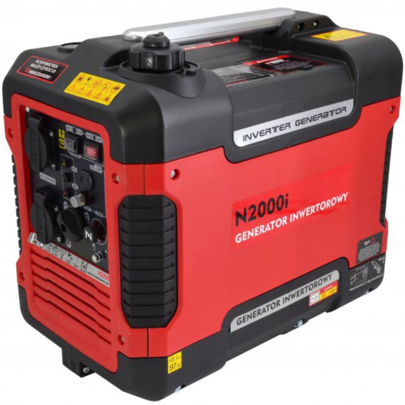 Invertora ģenerātors 2kW, 230V, 2000i, BLACK LINE, AW85615BL AWTOOLS