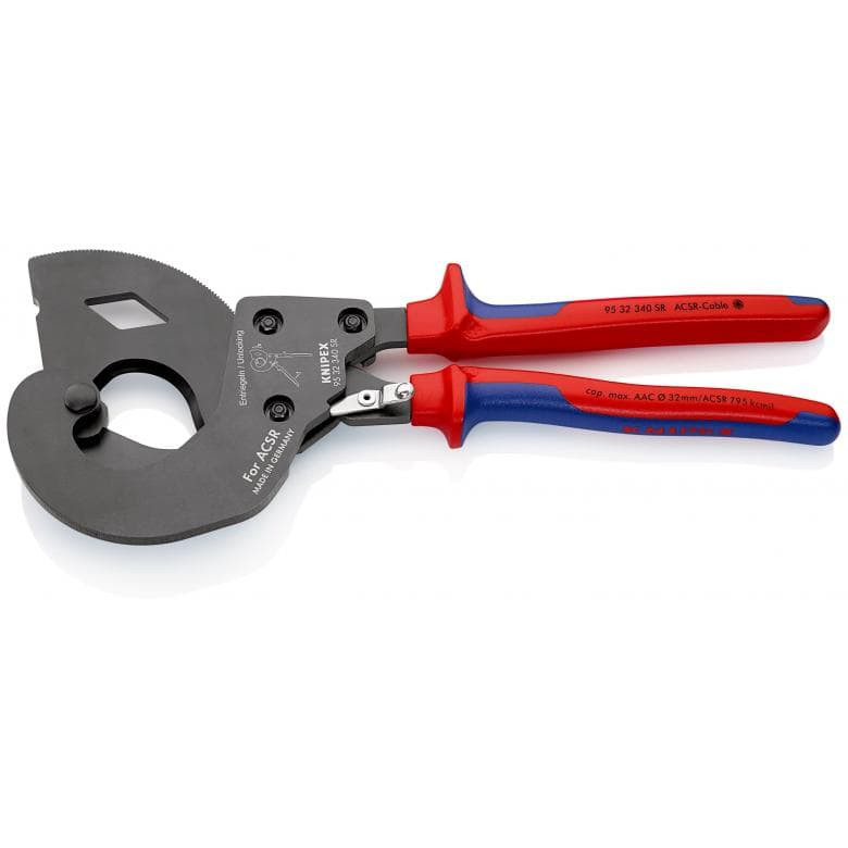 Kaablilõikurid ACSR kuni 32 mm 340 mm 9532340SR KNIPEX