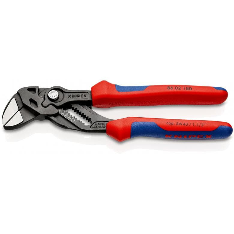 Replės veržliaraktis 180mm 0-40mm 8602180 KNIPEX