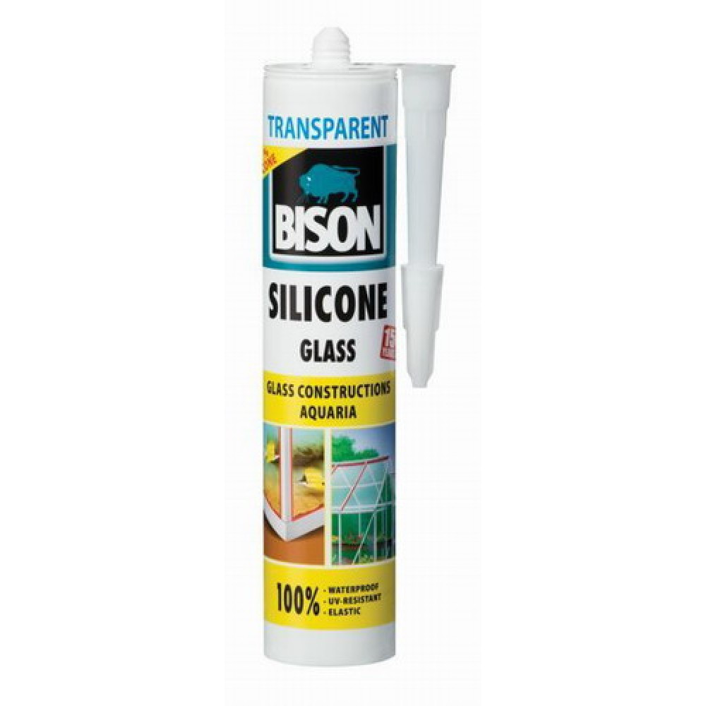 Hermeetik BISON SILIC.GLASS dia. (280 ml)