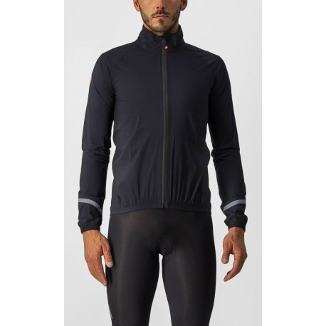 Velo jaka EMERGENCY 2 Rain Jacket, izmērs: L, Light Black, 8050949394151 CASTELLI