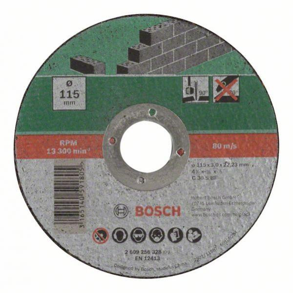 Griešanas disks akmenim Straight, D= 230 mm, STRAIGHT CUTTING DISCS, STONE, 2609256331 BOSCH