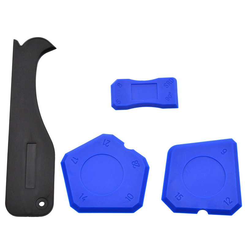 Silicone trowels with cutter 4pcs Geko