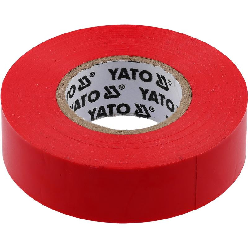 Insulation Tape 0.13Mm 19Mmx20M Red YT-8166 YATO