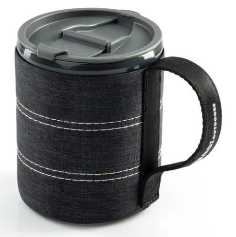 Termokrūze, Infinity Backpacker Mug, 500ml melna, GSI75285, GSI OUTDOORS