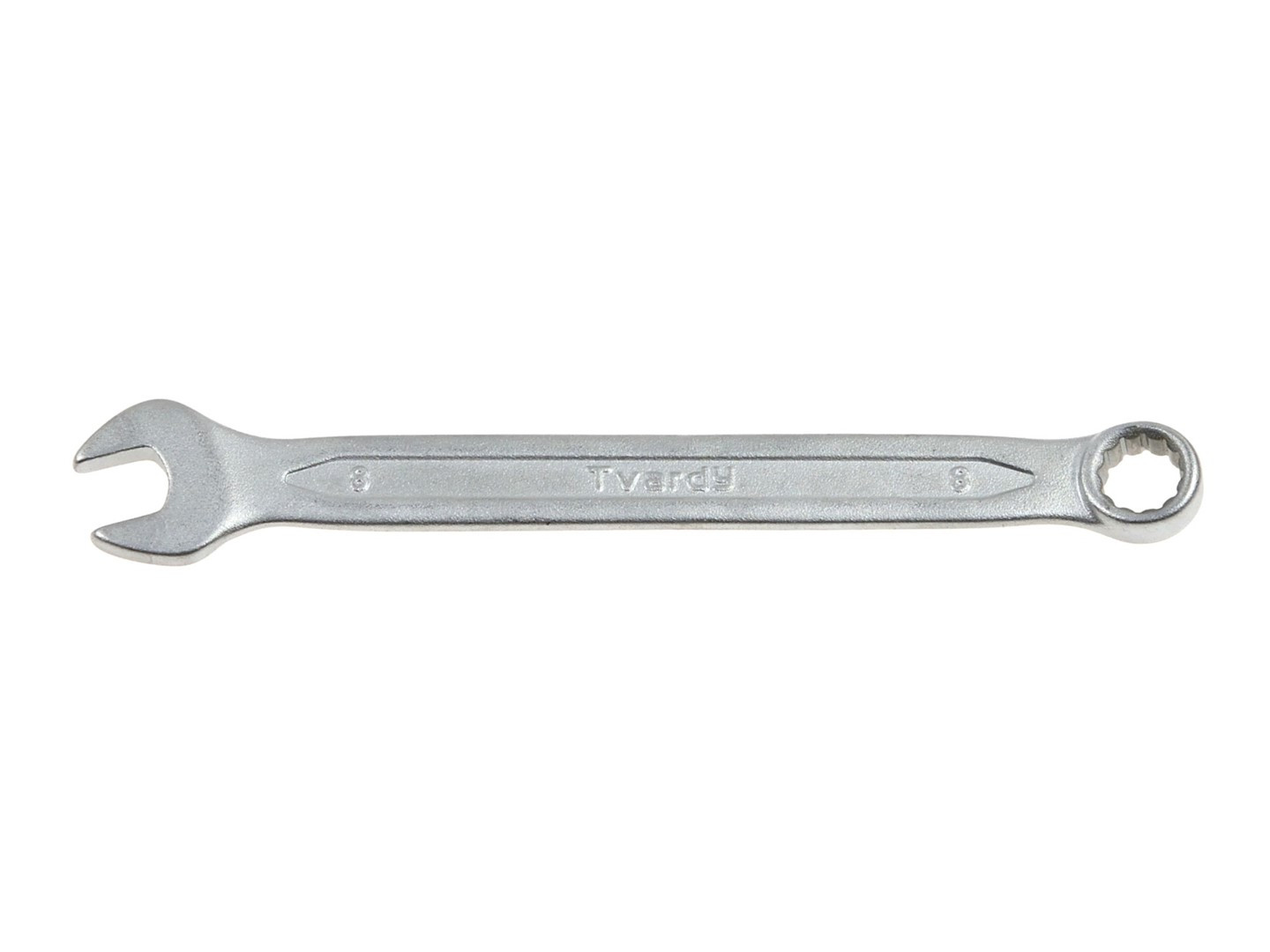 Combination spanner, satin,CRV, Cold stamped 6mm T00606 Tvardy