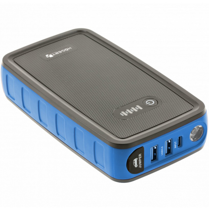 Автомобильный стартер Powerbank, 400-800А, 10,6Ач, 6В/12В, HT8G622, HOGERT