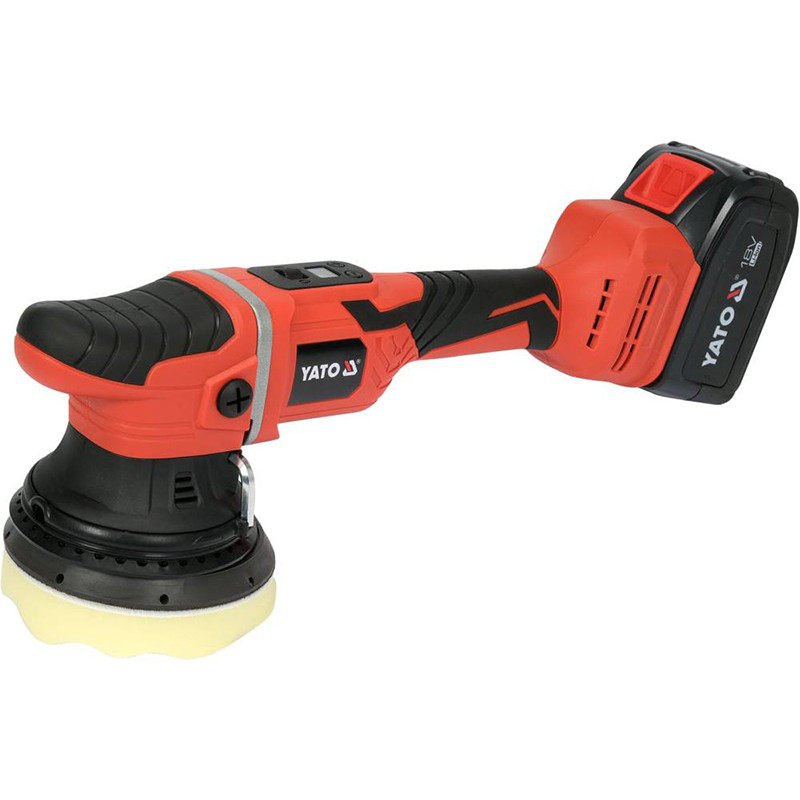 18V Orbital Polisher 125Mm (Set) YT-82924 YATO