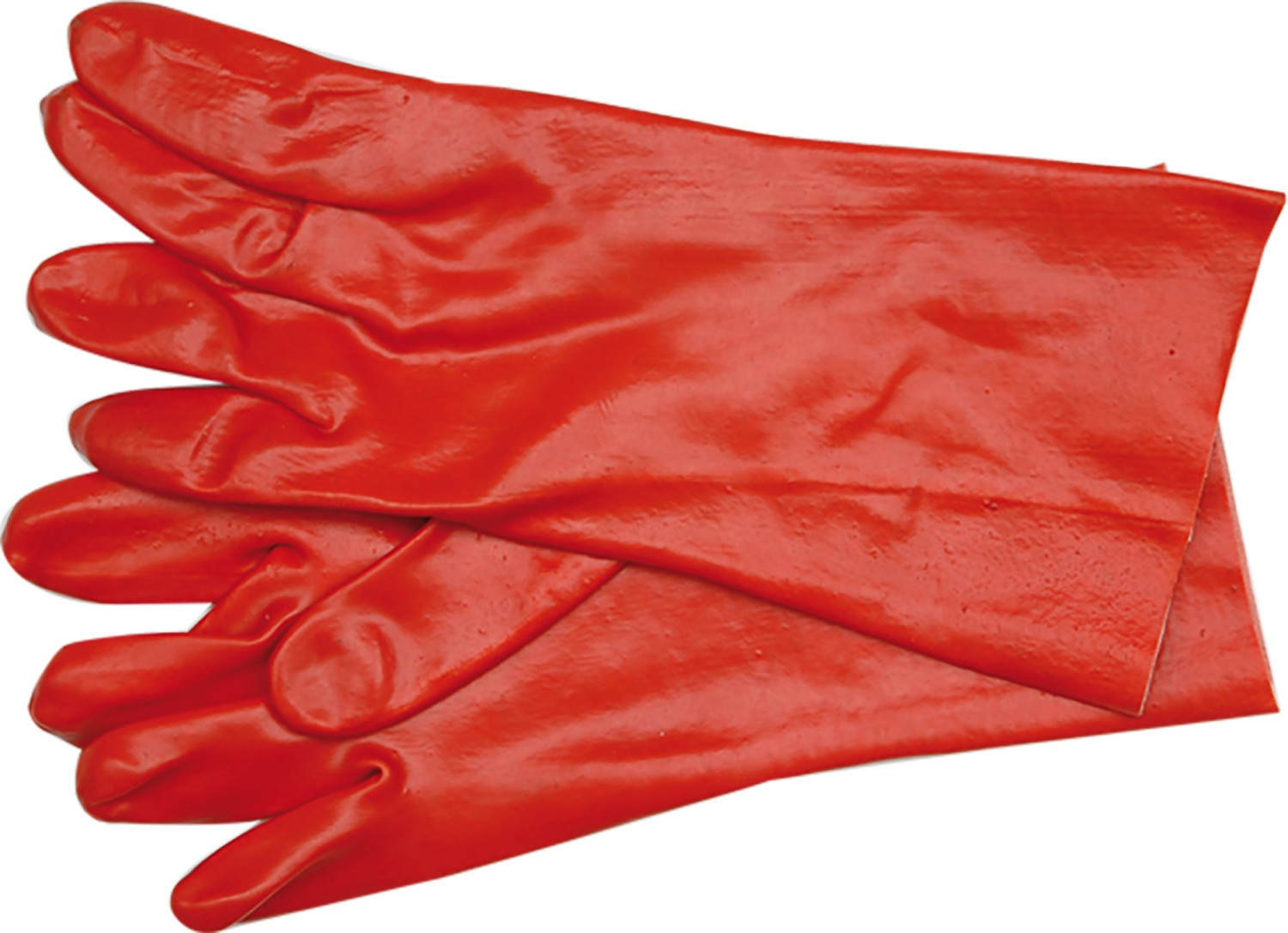 WORKING GLOVES, PVC RED 36CM 74151 VOREL