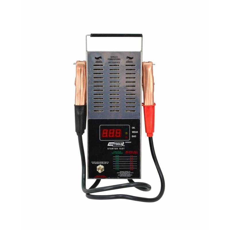 Digitālais akumulatora testeris 12V AW16202 AWTOOLS