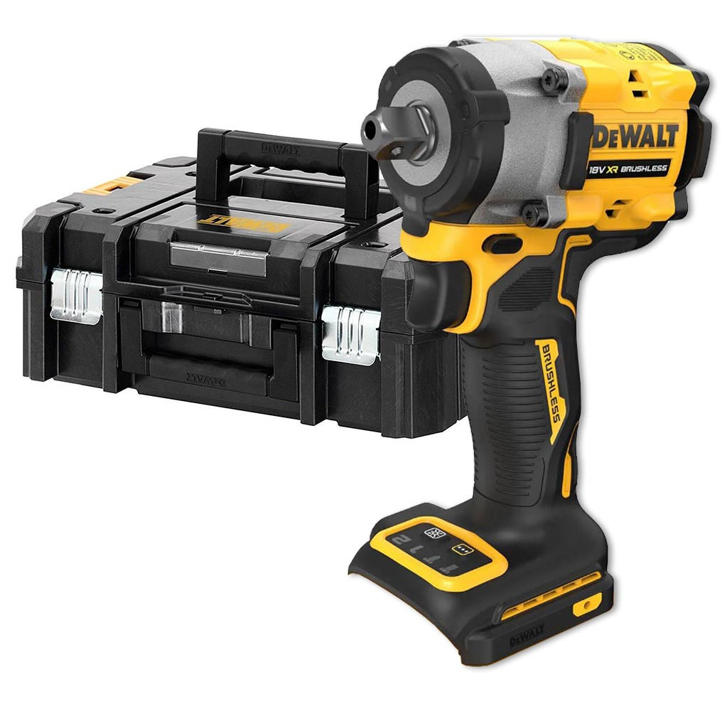 Akumulatora uzgriežņu atslēga 18V 1/2" 406Nm (bez akumulatora un lādētāja) DCF922NT-XJ DEWALT