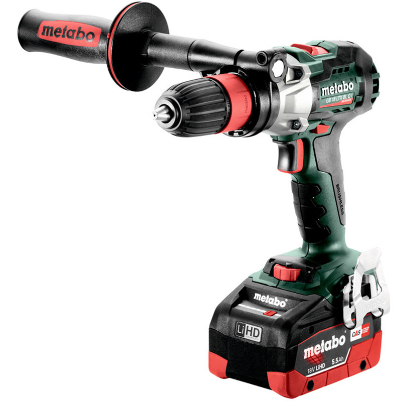 Akutrell 2x5,5Ah LiHD, METABOX, GB 18 LTX BL QI; 602362660 METABO