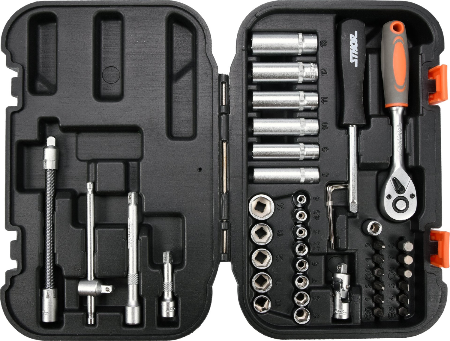 TOOL SET 1/4" 42PCS 58641 STHOR