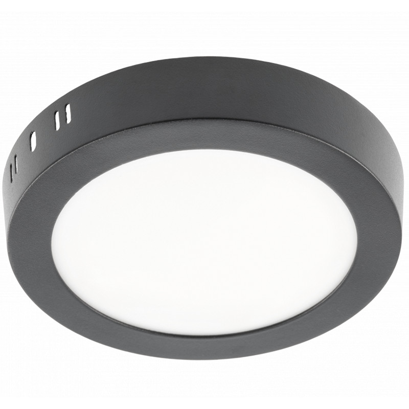 LED lubinis šviestuvas ORIS PLUS, 13W, 4000K, 1020lm, IP20, 120°, juodas; LD-ORN13W-NBP-10 GTV