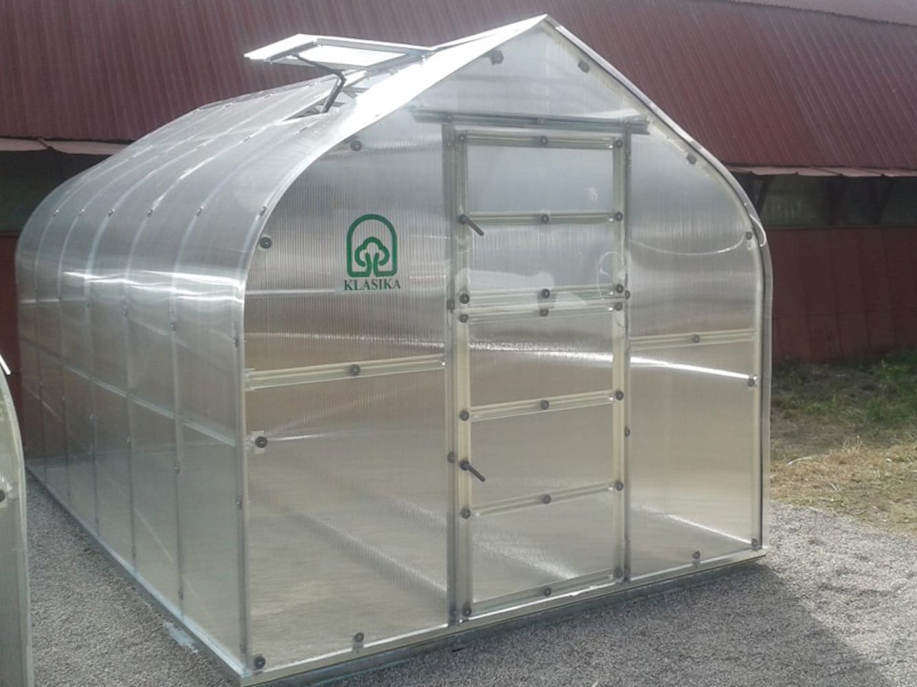 Šiltnamis KLASIKA STANDART 10 - 2,5 x 4m - 4mm polikarbonatas KLASIKA GREENHOUSE