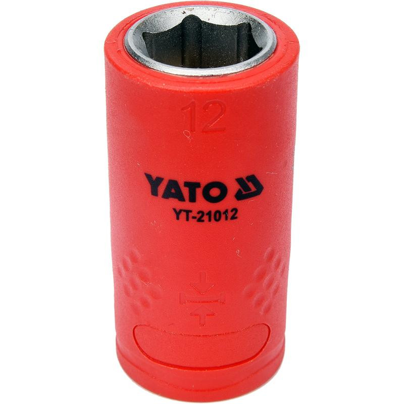 Insulated Hexagonal Socket 12Mm 3/8" Vde YT-21012 YATO