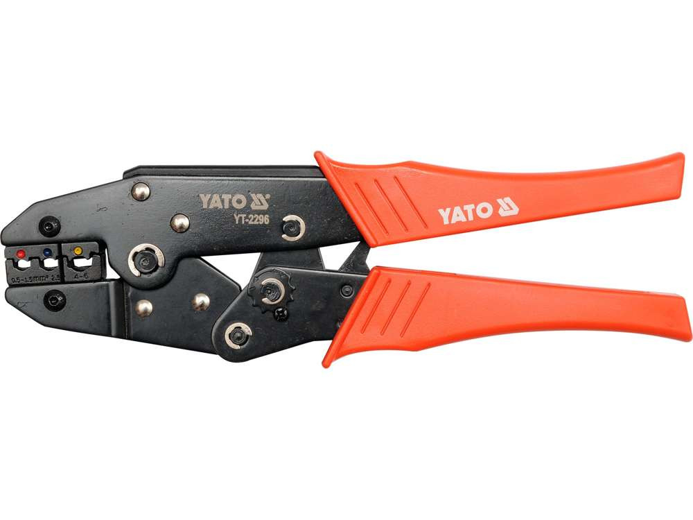 Ratchet Crimping Pliers 0.5-6Mm2 YT-2296 YATO