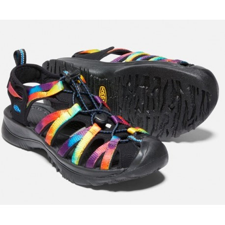 Sandales WHISPER Womens, izmērs: 39.5, Original/Tie Dye, 0191190775721 KEEN