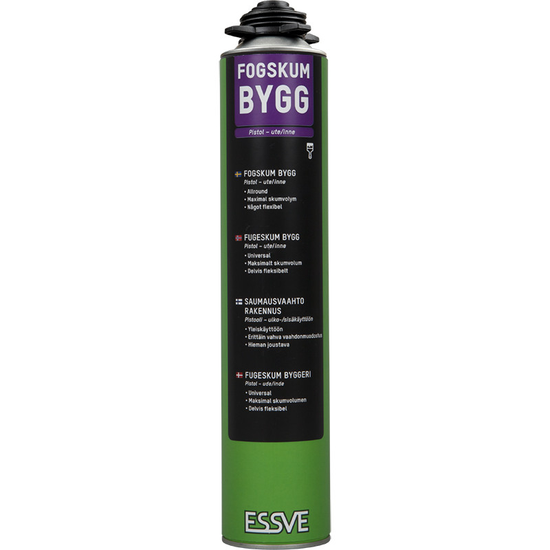 Statybinės putos BYGG 850ml. 118812 ESSVE