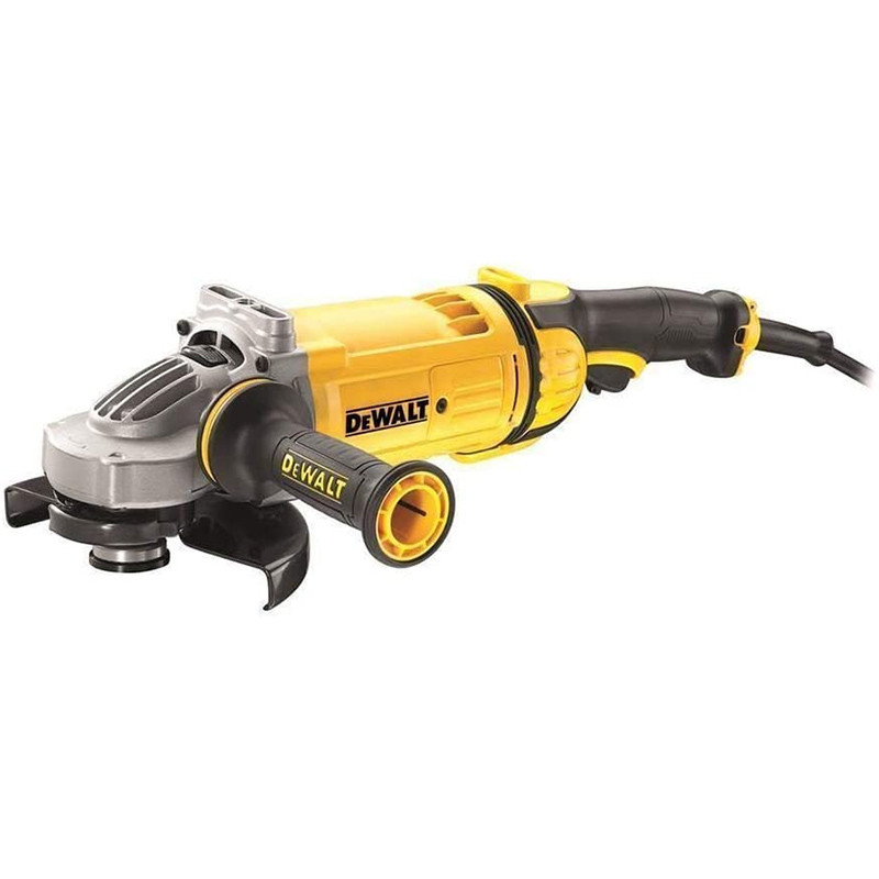 Угловая шлифовальная машина 180мм, 2400Вт, M14 DWE4557-QS DEWALT