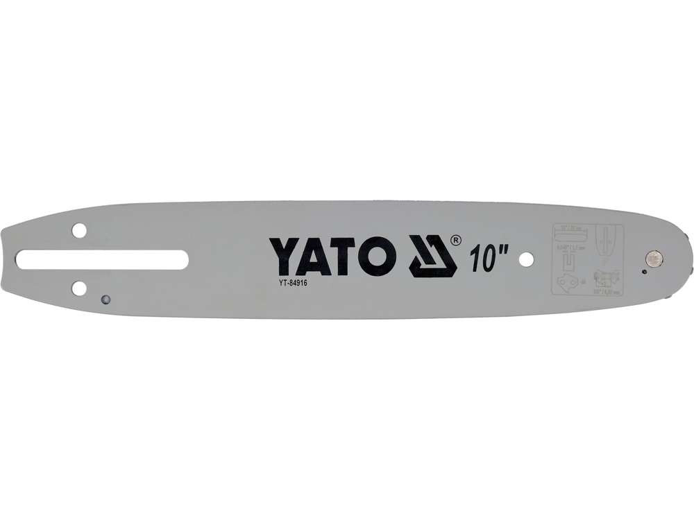 Guide Bar 3/8" 10" 40 0.043" P YT-84916 YATO