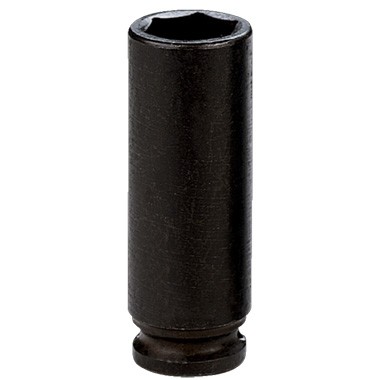 Kuuskant pikk löökpadrunvõti 17mm, 1/2", pikk 78mm Irimo