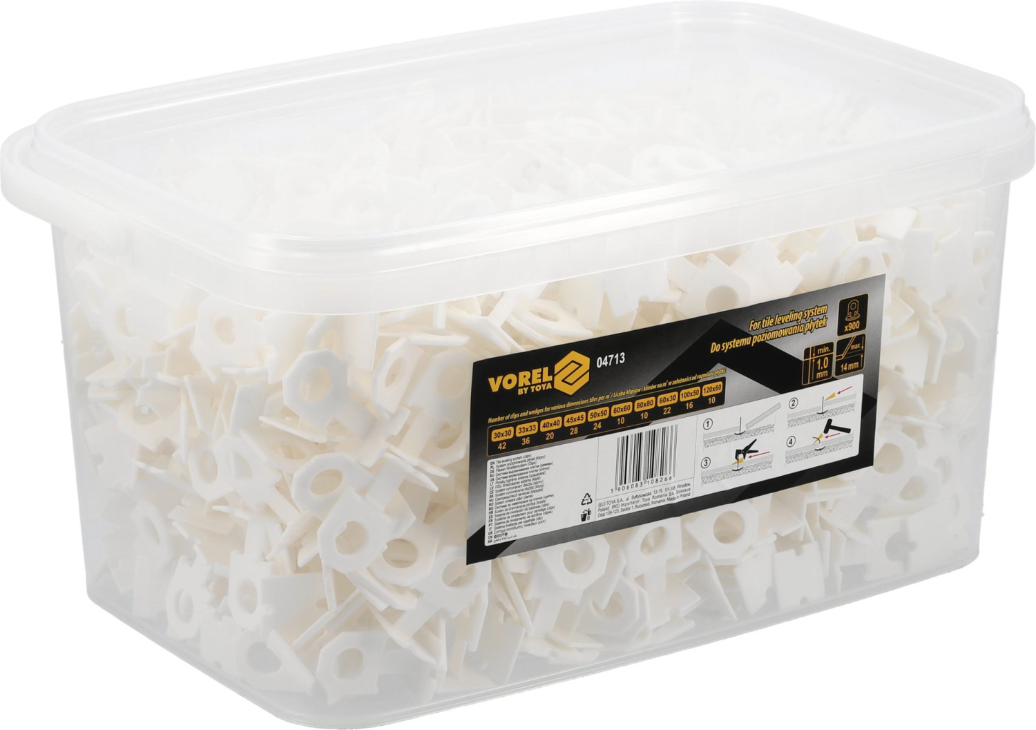 TILE LEVELING SYSTEM 04713 VOREL