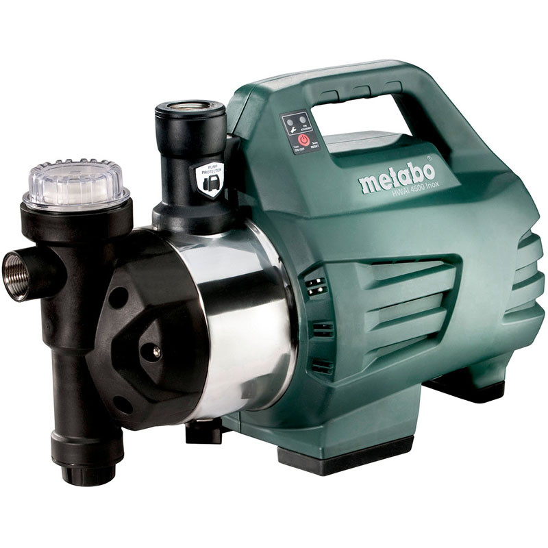 Namo vandens tiekimo siurblys HWAI 4500 INOX, 4,8bar; 600979000 METABO