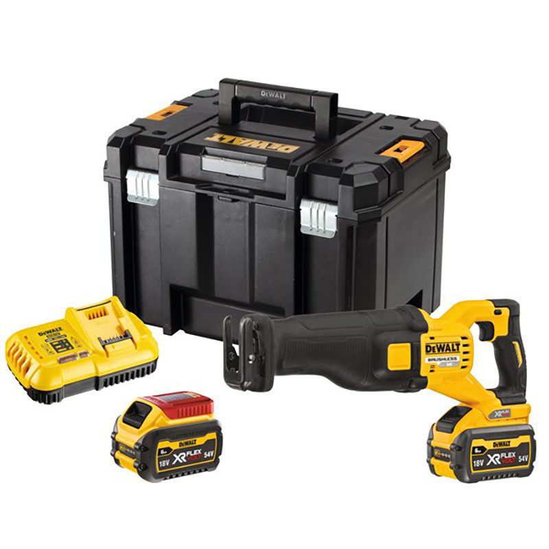 Zobenzāģis 54v XR 6.0Ah DCS389T2-QW DeWALT