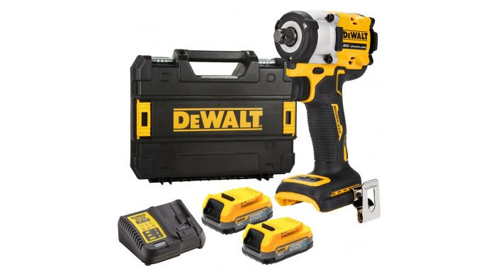 Cordless Wrench 18V 1/2" 406Nm (2x1.7Ah) DCF921E2T-QW DEWALT