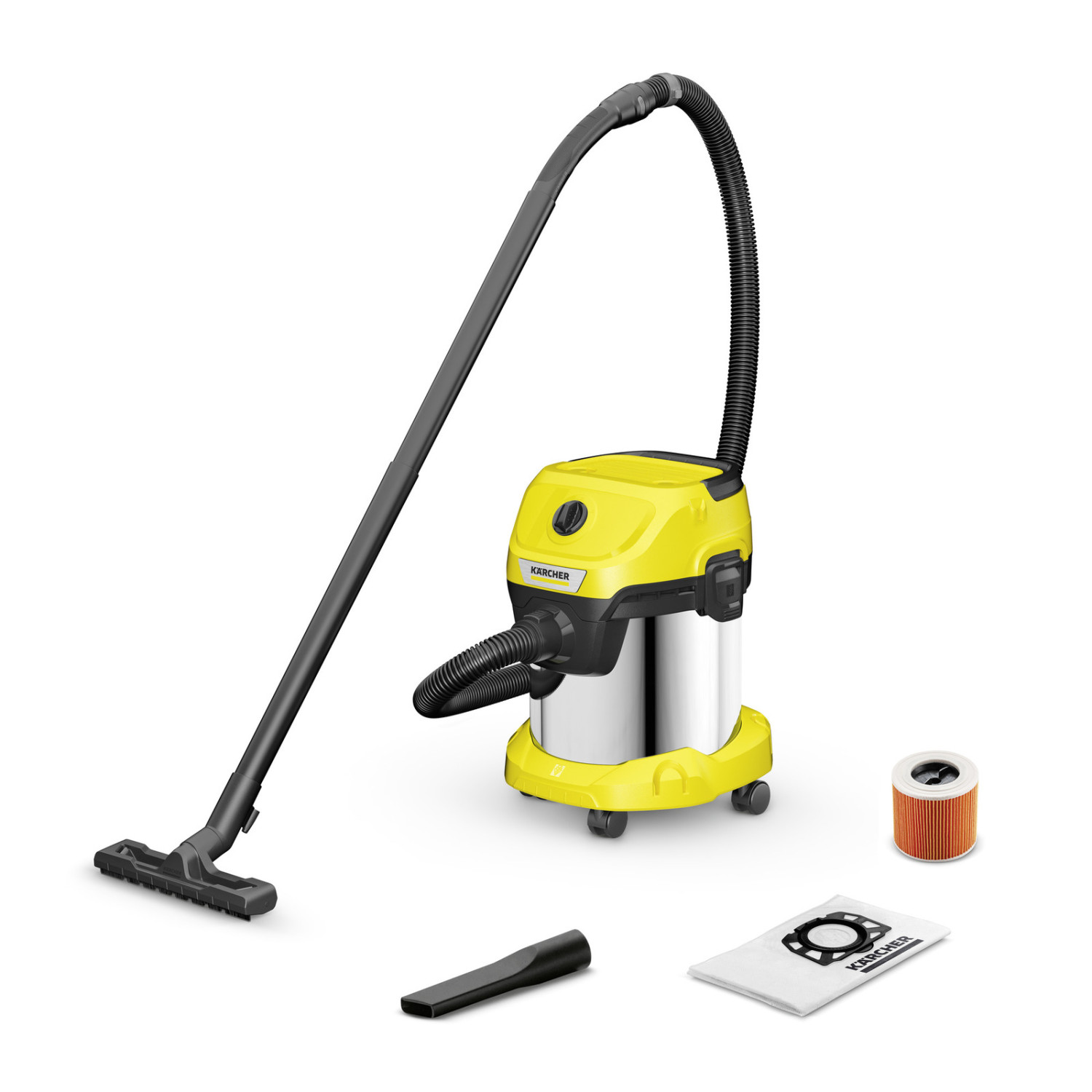 Tolmuimeja märg ja kuiv puhastuseks, WD 3 C PREMIUM 15L *EU 1.628-138.0 KARCHER