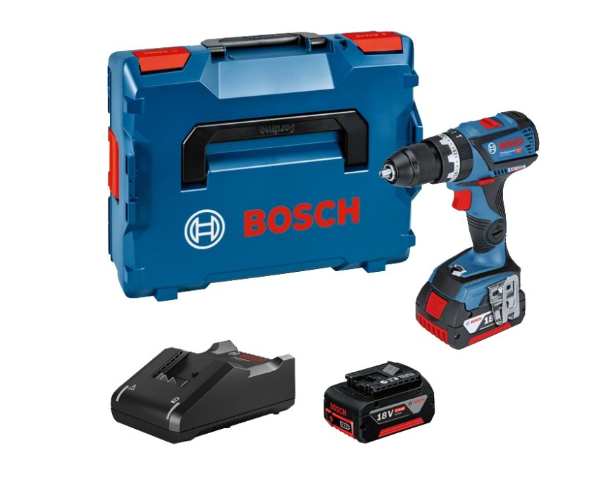 Akumulatora triecienurbjmašīna 18V (2x5.0Ah)  GSB 18V-60 C Professional  06019G210B BOSCH