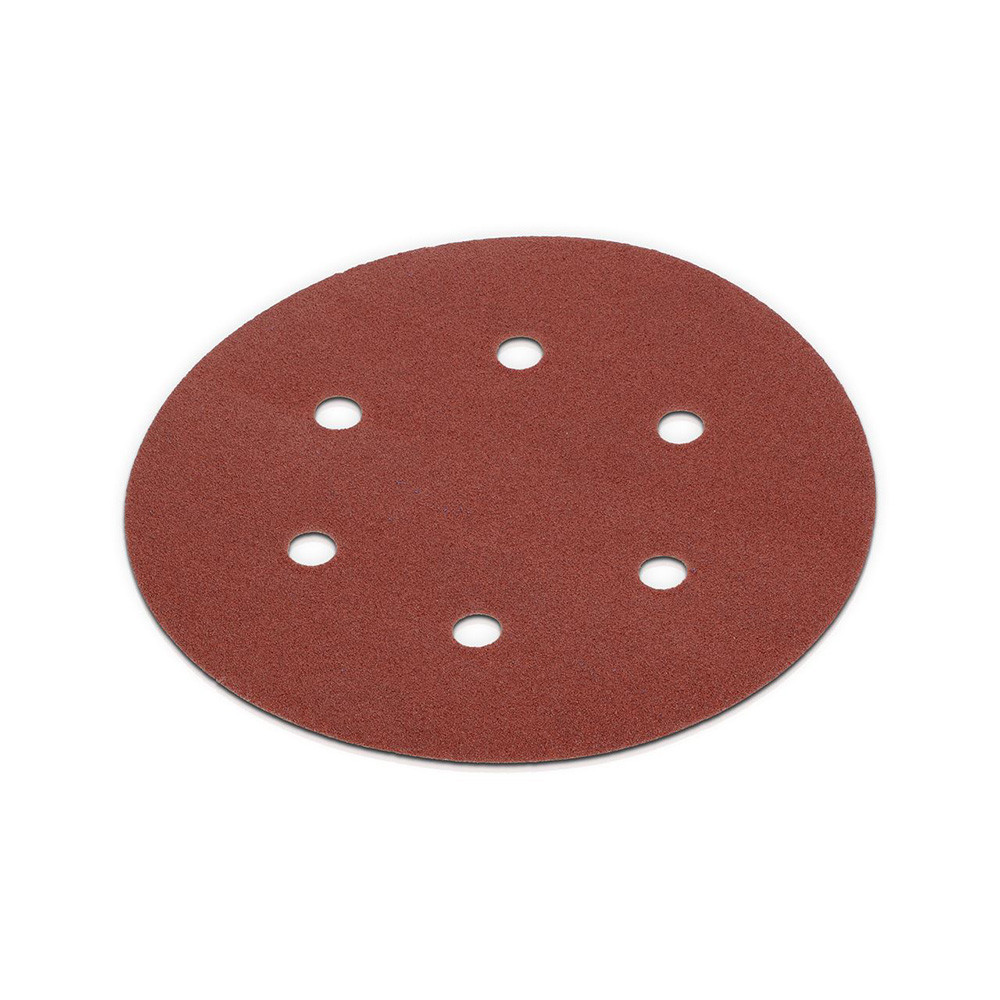 Sandpaper disc Ø150mm, G120 (5pcs.), Fabric base Kreator