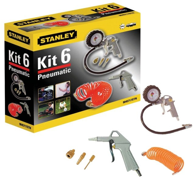 Pneimatisko instrumentu komplekts KIT6, 9045717STN, STANLEY