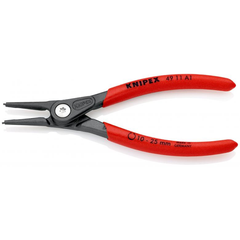 Sprostgredzenu stangas ar taisniem galiem A1 10-25mm 4911A1 KNIPEX