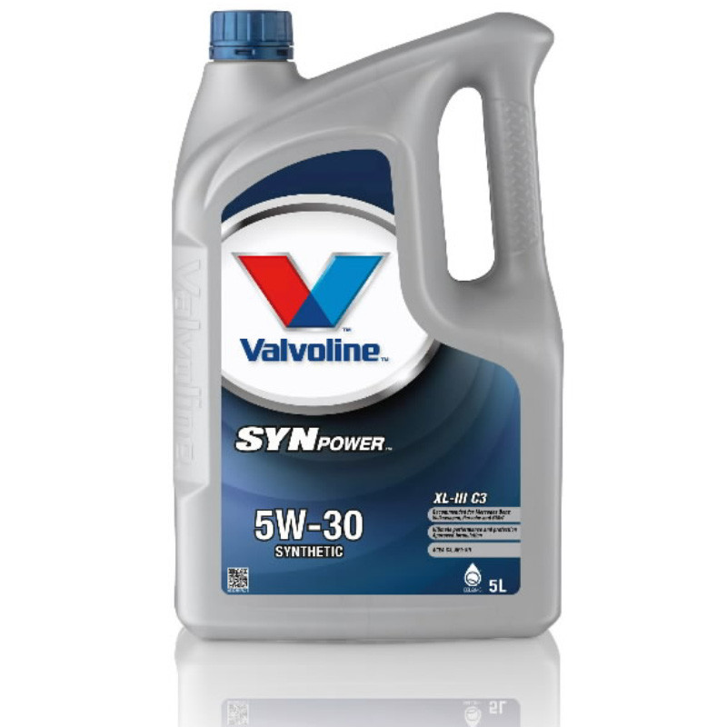 Variklio alyva Synpower Xl-III C3 5W30 4L, 872373 VALVOLINE