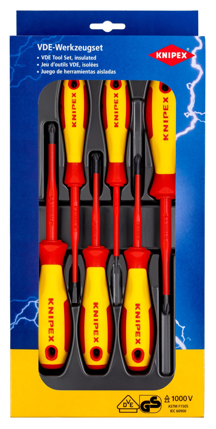 VDE Screwdriver Set 002012V04 KNIPEX