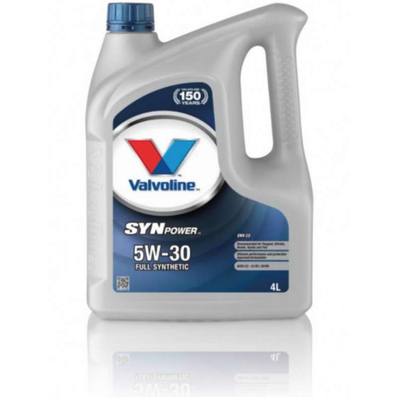 Масло моторное Synpower ENV C2 5W30 4L, 872521 VALVOLINE