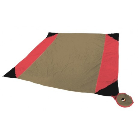 Sega Beach Blanket, Brown/Red, 0727670924237 TICKET TO THE MOON