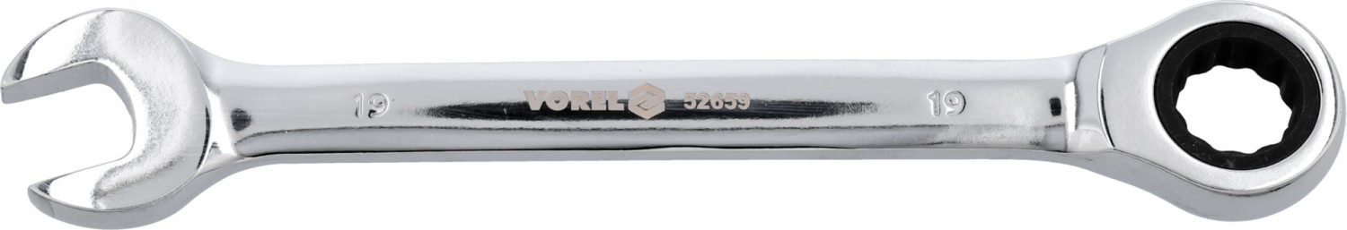 COMBINATION RATCHET WRENCH 19MM 52659 VOREL