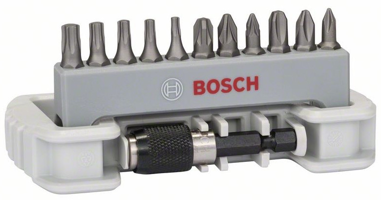 Otsikute komplekt, Extra-hard, 11 + 1tk., 2608522129, BOSCH