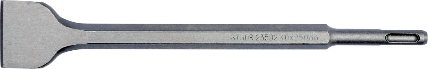 FLAT CHISEL SDS PLUS 40x14x250MM 23592 STHOR