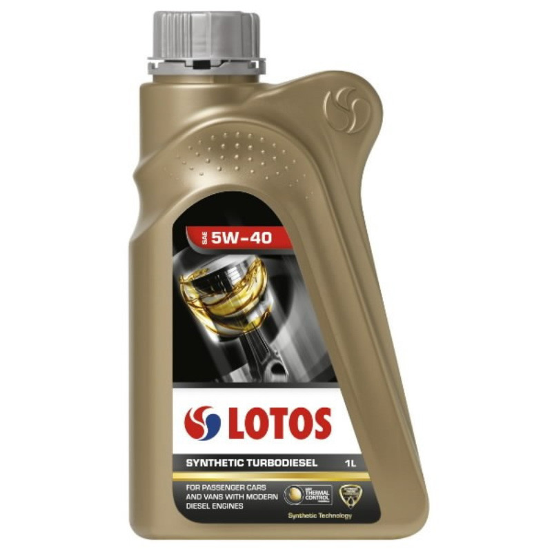 Motoreļļa Lotos Synthetic Turbodiesel 5W40 1L, WF-K104E30-0H0 LOTOS OIL