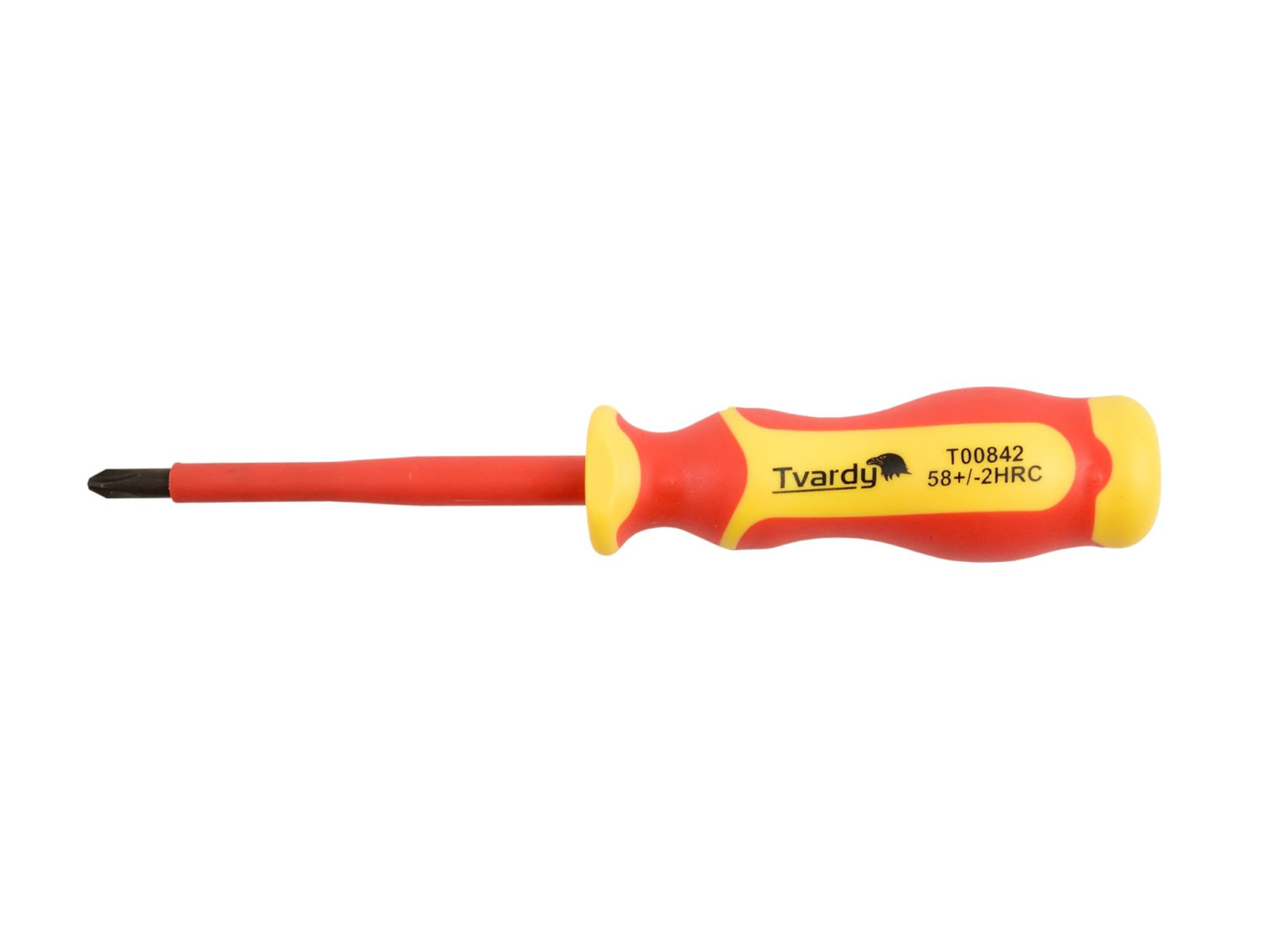 Insulated screwdriver PH2x100 VDE T00842 Tvardy