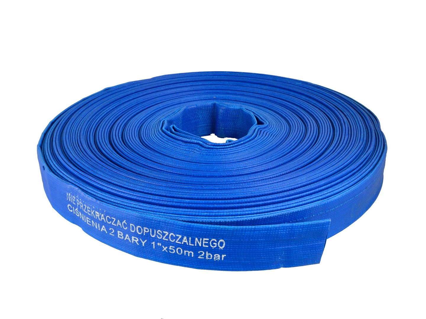 Plakana PVC šļūtene, 1", 50m, 2Bar, G70007 GEKO