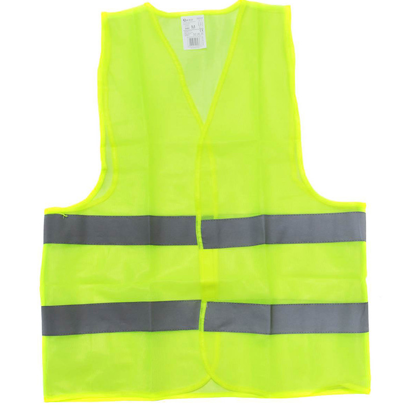 High visibility waistcoat, yellow, size L, G90042-L Gecko