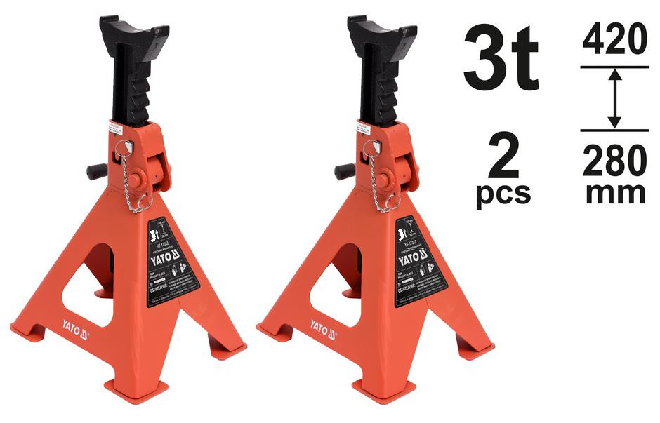 Jack Stands 3T 2Pcs YT-17311 YATO