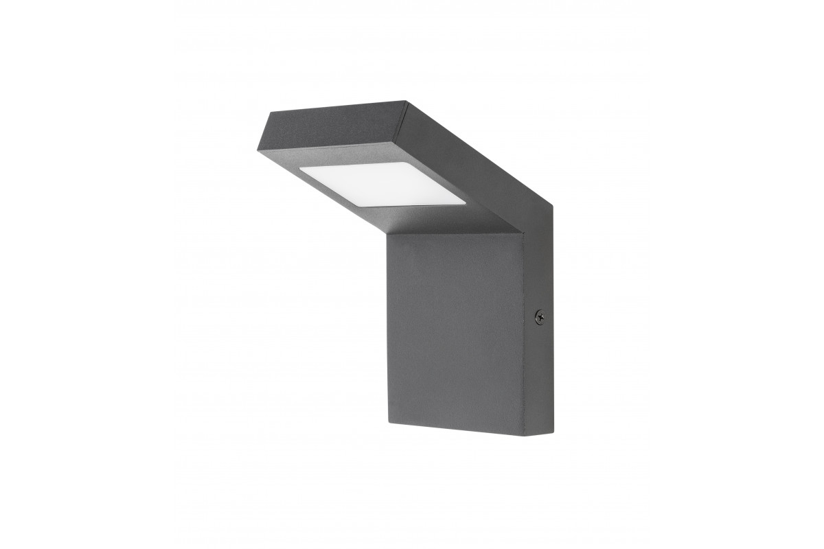 LED dārza gaismeklis LONDON LED,10W, 720lm, IP54, AC220-240V, 50/60Hz, 4000K, black, LD-LON10WA-10 GTV