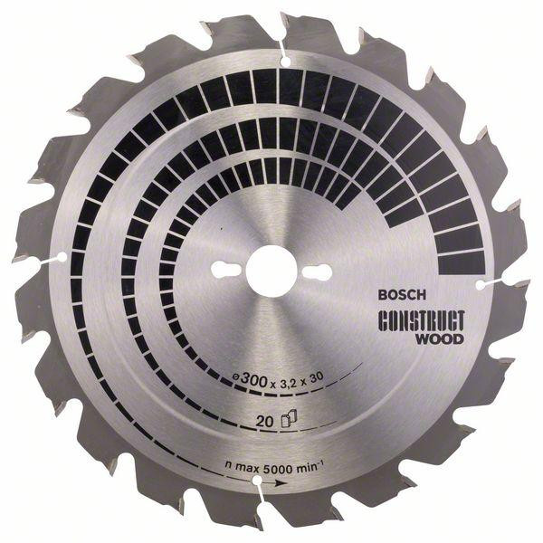 "CONSTRUCT WOOD" CIRCULAR SAW BLADE, 2608640690 BOSCH